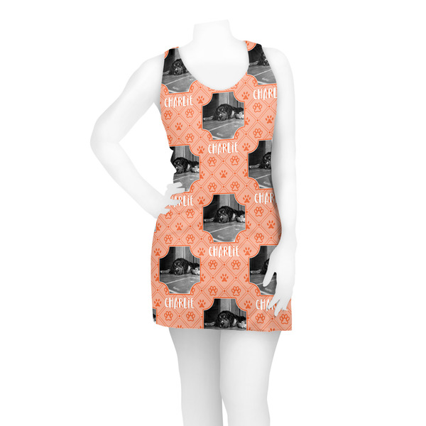 Pet Photo Racerback Dress - On Model - Front
