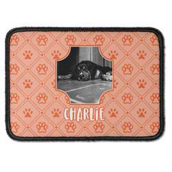 Pet Photo Iron On Rectangle Patch