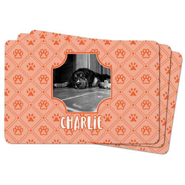 Pet Photo Rectangular Fridge Magnet - THREE