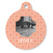 Pet Photo Round Pet ID Tag - Large - Front