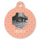 Pet Photo Round Pet ID Tag