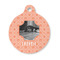 Pet Photo Round Pet ID Tag - Small