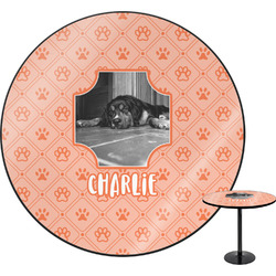 Pet Photo Round Table (Personalized)