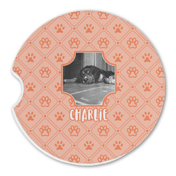Pet Photo Sandstone Car Coaster - Single (Personalized)