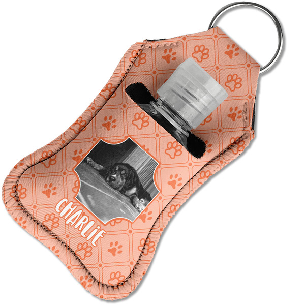 Pet Photo Sanitizer Holder Keychain - Small in Case
