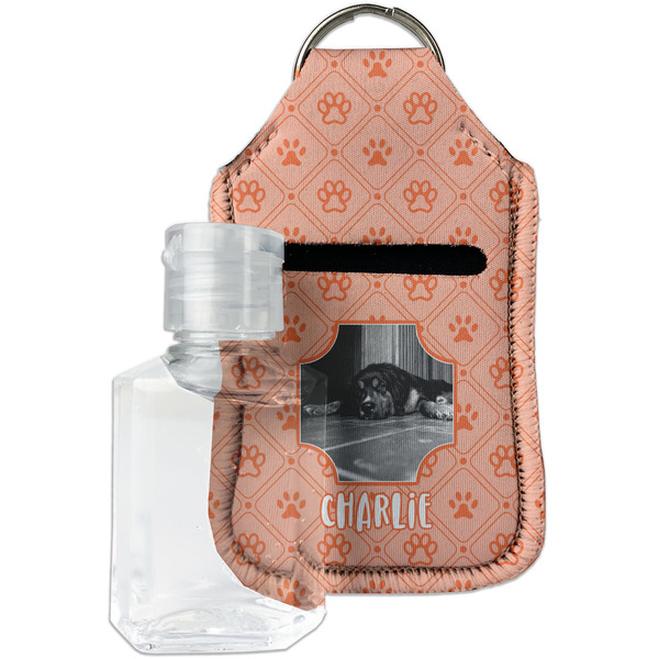 Custom Pet Photo Hand Sanitizer & Keychain Holder