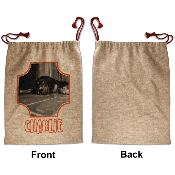 Pet Photo Santa Bag - Approval - Front