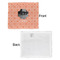 Pet Photo Security Blanket - Front & White Back View
