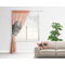 Pet Photo Sheer Curtain With Window and Rod - in Room Matching Pillow