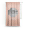 Pet Photo Sheer Curtain With Window and Rod