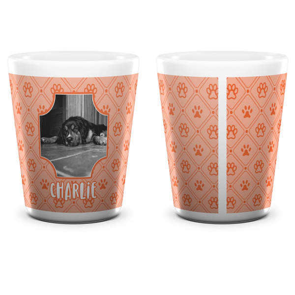 Pet Photo Shot Glass - White - APPROVAL