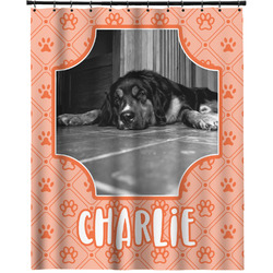 Pet Photo Extra Long Shower Curtain - 70"x84" (Personalized)