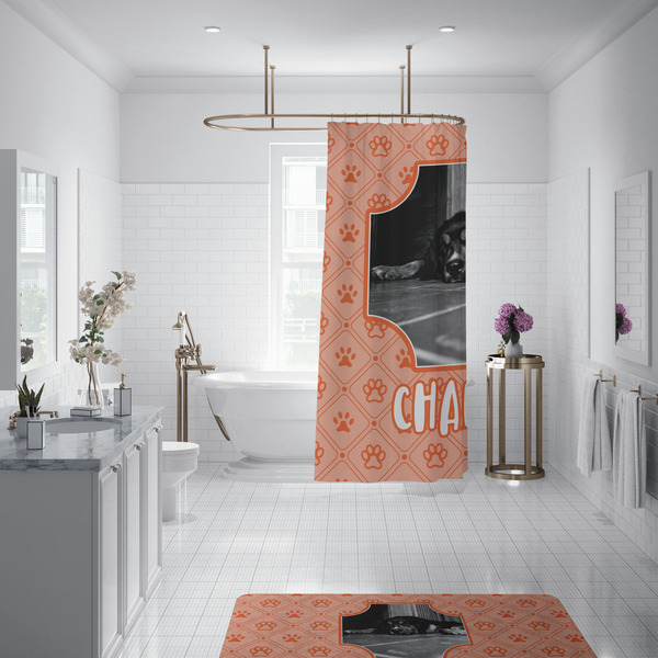 Pet Photo Shower Curtain - Custom Size