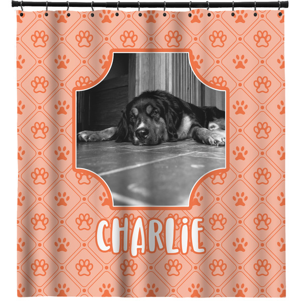 Custom Pet Photo Shower Curtain (Personalized)