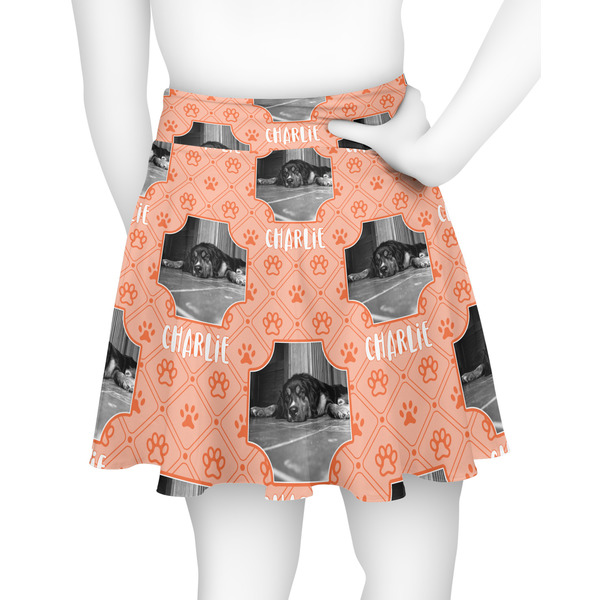 Pet Photo Skater Skirt - Back