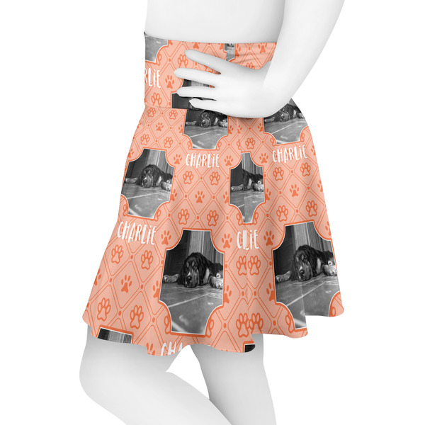 Pet Photo Skater Skirt - Side