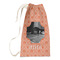 Pet Photo Small Laundry Bag - Front View