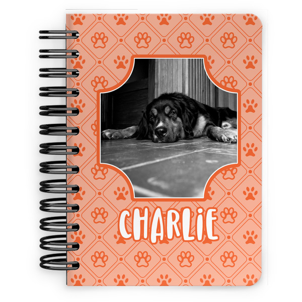 Custom Pet Photo Spiral Notebook - 5x7