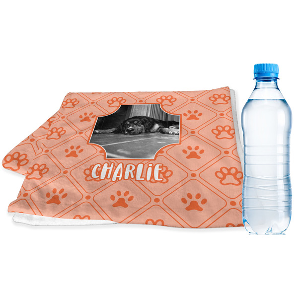 Custom Pet Photo Sports & Fitness Towel (Personalized)