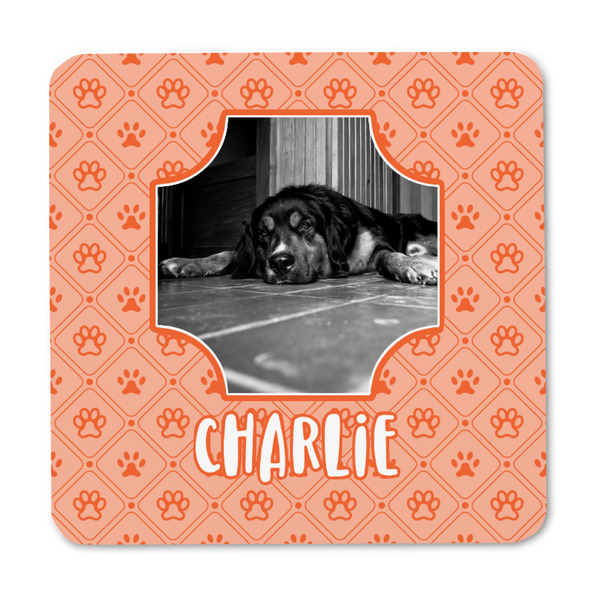 Pet Photo Square Fridge Magnet - FRONT