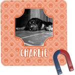 Pet Photo Square Fridge Magnet (Personalized)