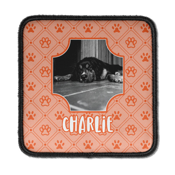 Custom Pet Photo Iron On Square Patch