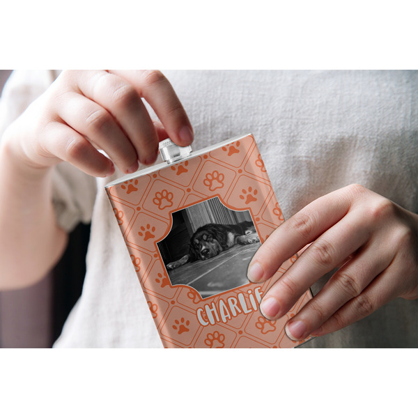 Pet Photo Stainless Steel Flask - LIFESTYLE 1