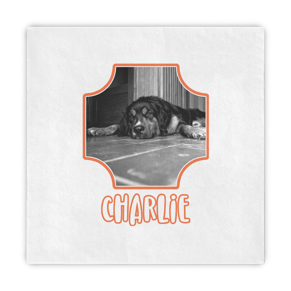 Custom Pet Photo Standard Decorative Napkins