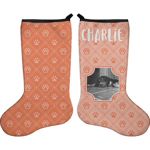 Pet Photo Stocking - Double-Sided - Approval