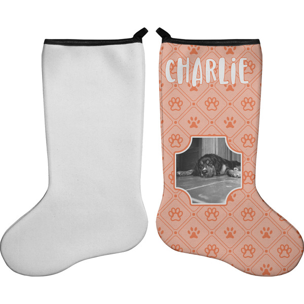 Pet Photo Stocking - Single-Sided - Approval