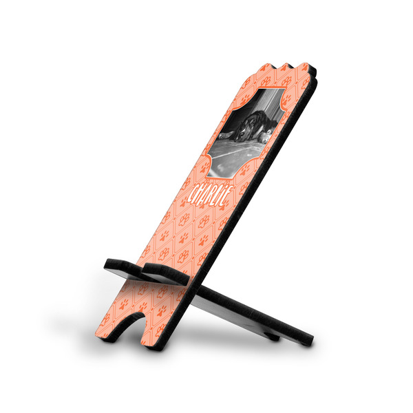 Custom Pet Photo Stylized Cell Phone Stand - Large (Personalized)