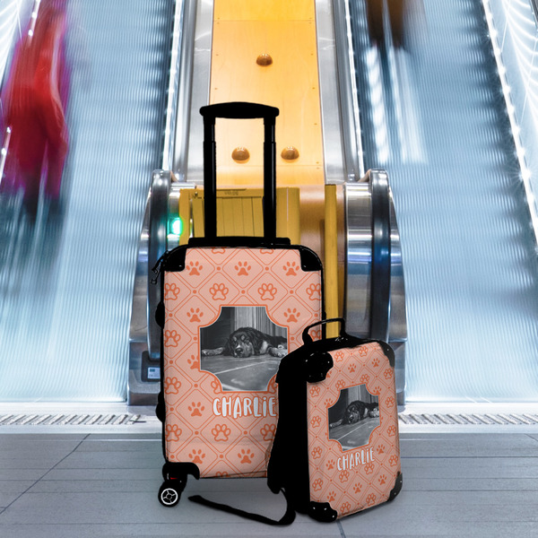 Pet Photo Suitcase Set 4 - IN CONTEXT