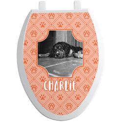 Pet Photo Toilet Seat Decal - Elongated (Personalized)