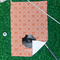 Pet Photo Waffle Weave Golf Towel - In Context