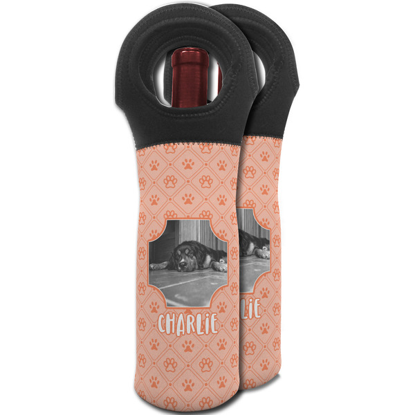 Pet Photo Wine Tote Bag - MAIN