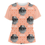 Pet Photo Women's Crew T-Shirt - X Small (Personalized)