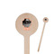 Pet Photo 7.5" Round Wooden Stir Sticks - Single Sided