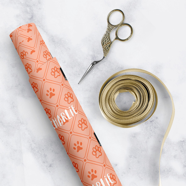 Pet Photo Wrapping Paper Rolls - Lifestyle 1