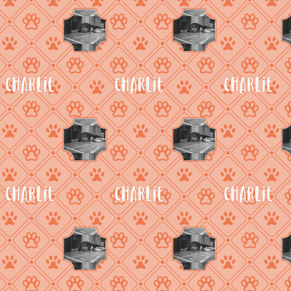 Pet Photo Wrapping Paper Square