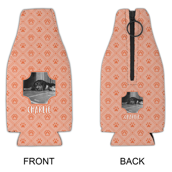 Pet Photo Zipper Bottle Cooler - APPROVAL