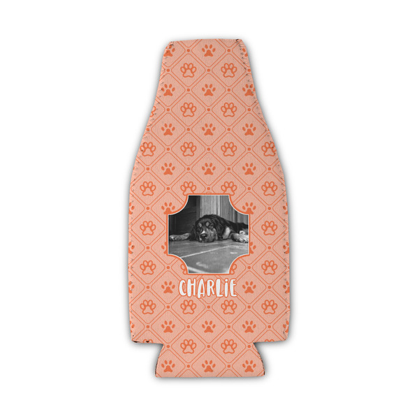 Pet Photo Zipper Bottle Cooler - Set of 4 - FRONT