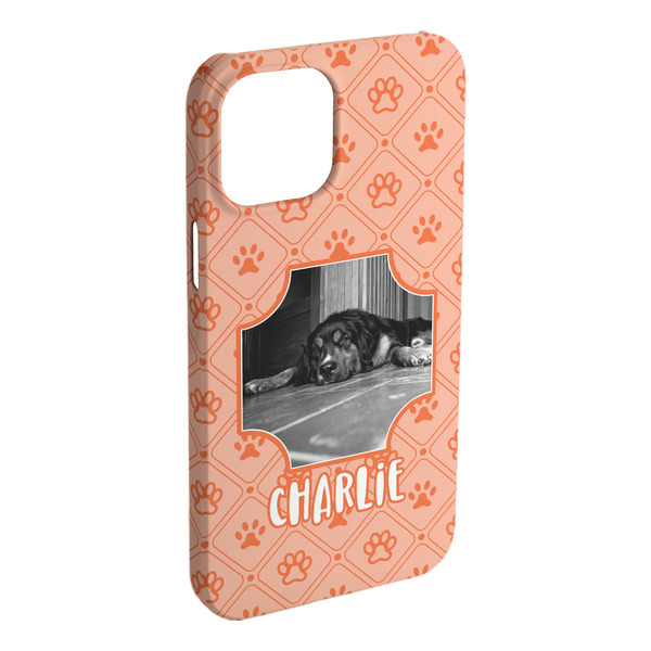 Custom Pet Photo iPhone Case - Plastic - iPhone 15 Plus