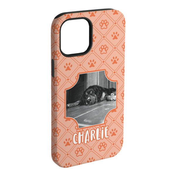 Custom Pet Photo iPhone Case - Rubber Lined - iPhone 15 Pro Max