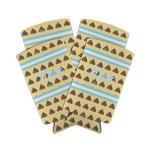 Poop Emoji 12oz Tall Can Sleeve - Set of 4 - MAIN