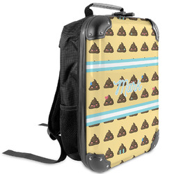 Poop Emoji Kids Hard Shell Backpack (Personalized)