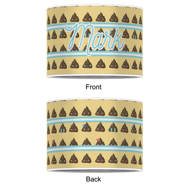 Poop Emoji 16" Drum Lampshade - APPROVAL (Poly Film)
