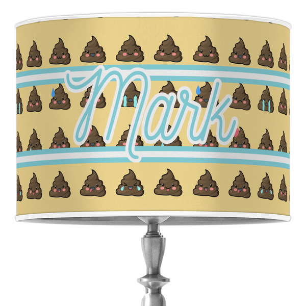 Custom Poop Emoji Drum Lamp Shade (Personalized)
