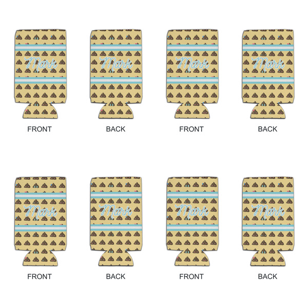 Poop Emoji 16oz Can Sleeve - Set of 4 - APPROVAL