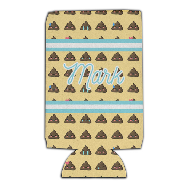 Poop Emoji 16oz Can Sleeve - Set of 4 - FRONT