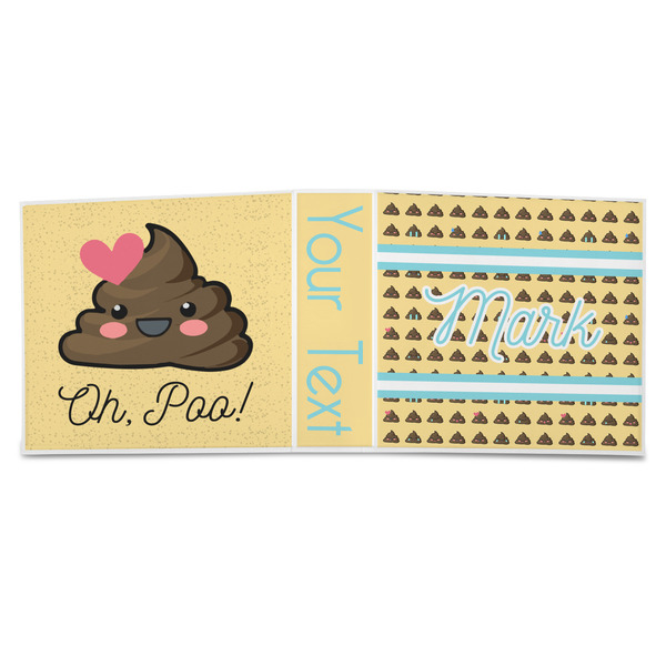 Poop Emoji 3-Ring Binder Approval- 3in
